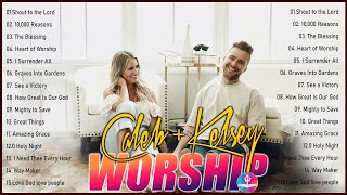 Anointed Caleb amp Kelsey Christian Songs With Lyrics 2024  Devotional Worship Songs Cover Medley [upl. by Nylodnewg]