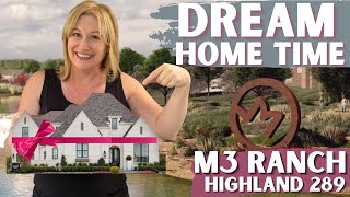 Highland Homes M3 Ranch Model Home Tour  Mansfield New Construction [upl. by Wetzel478]