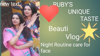 BEAUTI VLOGNIGHT ROUTINE CARE WINTER CARE malayalam VIDEOSyoutubevideos  SELF CARE ROUTINE [upl. by Eal24]