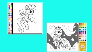 My Little Pony Coloring Games [upl. by Casi]