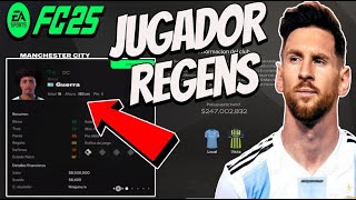 COMO ENCONTRAR JUGADORES REGENS EN FC 25 [upl. by Nahtanoy]