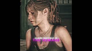 Claire Redfield Original vs Remake RE2 🔥 II 4k edit residentevil2019 residentevil shorts [upl. by Samantha]