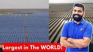 Worlds Largest Solar Park in India  Shakti Sthala  2000MW of Solar Power [upl. by Atnoek]