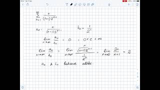 Use the Limit Comparison Test to determine the convergence or divergence of the   Plainmath [upl. by Onavlis295]