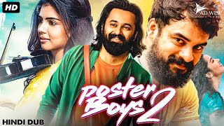 POSTER BOYS 2  Blockbuster Hindi Dubbed Action Movie  Unni Mukundan Tovino Thomas  South Movie [upl. by Gualterio]