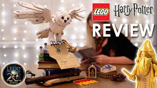 LEGO Harry Potter 2021 Hogwarts Icons 76391 Review [upl. by Aryas778]