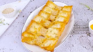 Phyllo dough ribbons a fantastic appetizer all to try [upl. by Eatnod]