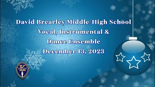 Brearley Winter Concert December 13 2023 [upl. by Narud]