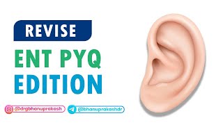 Revise ENT PYQ Edition By Dr Kamal K V [upl. by Suravaj325]