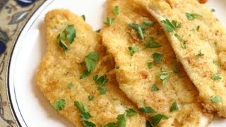 How To Cook Pan Fried Filet Of Sole Fish  Easy So Delicious [upl. by Merell]