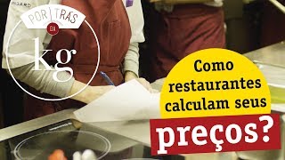 Como restaurantes calculam seus preços [upl. by Alon]