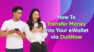 How To Transfer Money Into Your eWallet via DuitNow [upl. by Akyssej]