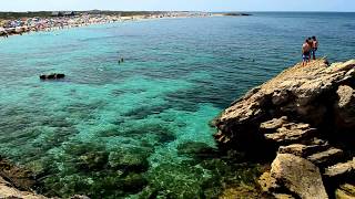 Spiaggia Is Arutas Sardegna Cabras Italia  The Arutas beach HD [upl. by Stander]