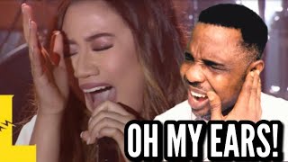 FIRST TIME REACTING TO  MORISSETTE AMON quotSTONE COLDquot REACTION [upl. by Minetta317]