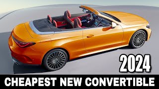 10 New Convertible Cars that You Might Afford Someday Cheapest Arrivals in 2024 [upl. by Amii]