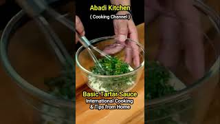 Basic Tartar Sauce Recipe  Tartare Sauce [upl. by Ntsyrk579]