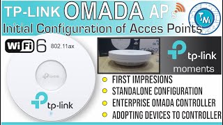 How to Setup and Install a TP Link Omada Access Point [upl. by Surat239]