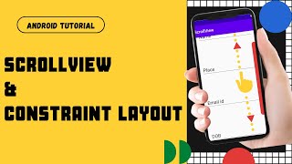 How To Use ScrollView in Android  Scroll View And Constraint Layout  Android Studio Tutorial [upl. by Eirrak]