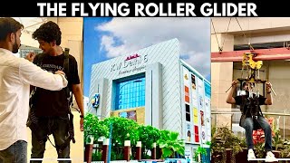 Flying Roller Glider Now In Delhi Ncr  Dangerous Flying Roller Ride [upl. by Tnecniv]