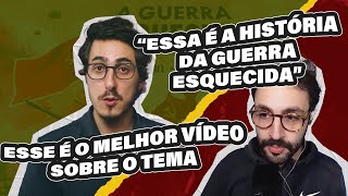 FELIPE CASTANHARI FAZ O MELHOR VÍDEO DA INTERNET SOBRE GUERRA DA COREIA  Gustavo Gaiofato [upl. by Einnel]