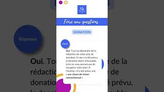 FAQ Donation à un descendant décédé prématurément qui récupère le bien immobilier [upl. by Lonyer747]