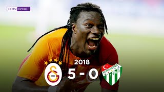 Galatasaray 5  0 Bursaspor  Maç Özeti  201718 [upl. by Urita]