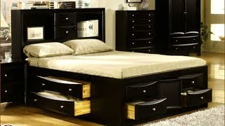 King Size Bed Frame With Drawers Ideas [upl. by Fricke]