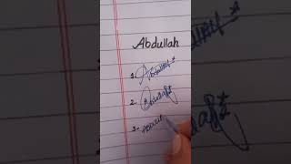 New names Signatures in new Style Subscribe for more videos StyleSignatures2455 [upl. by Gunther]