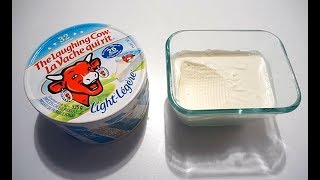 COMMENT TRANSFORMER LE LAIT EN FROMAGE À LA CRÈME STYLE quotLA VACHE QUI RITquot [upl. by Imailiv]