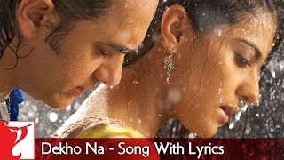 Lyrical  Dekho Na Song with Lyrics  Fanaa  Aamir Khan  Kajol  JatinLalit  Prasoon Joshi [upl. by Irb]