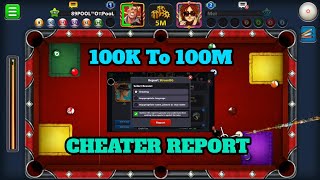 8 Ball Pool Hack  Cheater Report X [upl. by Hulton]