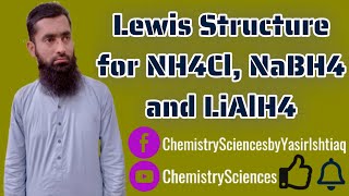 Lewis Structure of NH4Cl NaBH4 LiAlH4 Reducing power of hydrides Chemistry Sciences [upl. by Noteek]