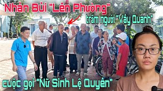 Bất ngờ Thanh Nhàn Bùi quotLên Phườngquot có hàng trăm người vây quanh cuộc gọi 100 triệu với quotLệ Quyênquot [upl. by Nedak]