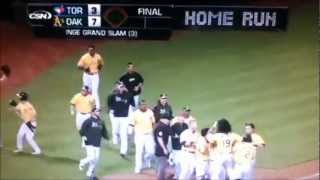 2012 MLB Walk Off Home Runs Part 1 [upl. by Ilegna878]