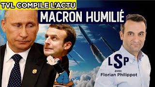 LActu Compilée  Guerre en Ukraine  « Macron est déséquilibré » – Florian Philippot dans LSP [upl. by Arteid953]