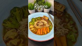 How To Make Ramen From ScratchVeg Ramen Recipe🍜 Korean Noodles Recipe shorts ramen koreanfood [upl. by Aryt]