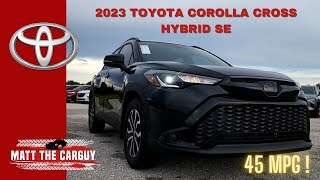 Is the 2023 Toyota Corolla Cross Hybrid the best subcompact SUV Full review and test drive [upl. by Eppesiug976]