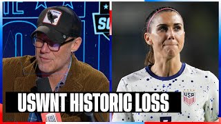 Alexi reacts to USWNT historic loss to rival Mexico  SOTU [upl. by Legge4]