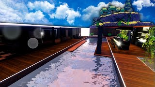 ROBLOX 🏡 Luxury Island Home  Best Of RoVille Home Edition With House Code  RoVille Tours [upl. by Obocaj]