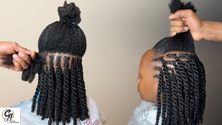 PART 4 Fast Hair Growth With Mini Twists Extension  4Month Lasting Results Detailed [upl. by Assenev]