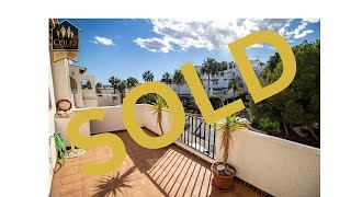 MOJ2A43  SOLD  First floor apartment 180m from Mojacar beach with sunny terrace amp sea views [upl. by Iolande]