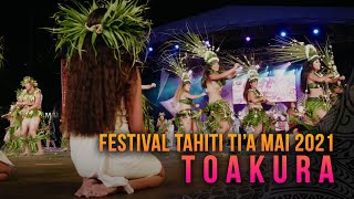 Tahitian dance  Otea  Toakura  Festival Tahiti Tia Mai 2021 [upl. by Eiramac326]