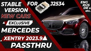 Installation Xentry PassThru 202309 Most Stable Version for J2534 Openport 20  SDFlash  New Cars [upl. by Ezri]