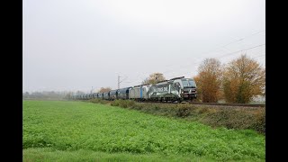 Trafic ferroviaire à Kollmarsreute [upl. by Akinnej]