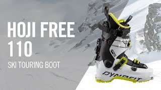 HOJI FREE 110  Ski touring boot Ski hard walk easy  DYNAFIT [upl. by Eruza366]