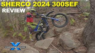 Sherco 2024 300SEF review︱Cross Training Enduro [upl. by Cosme679]