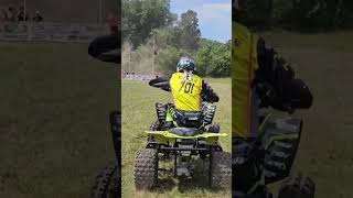 HOLESHOT 4 THIS SEASON yamaha quad racing xcracing yfz450r atv [upl. by Yddet911]