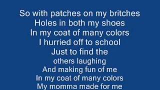 Coat Of Many Colors Dolly Parton  With Lyrics [upl. by Addi844]