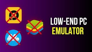 Low end pc emulator for free fire and bgmi no graphics card [upl. by Jenesia]