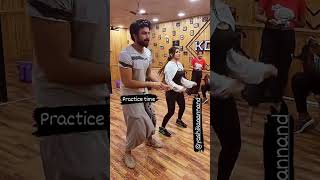 Niroop dancing with yashika  Niroop Yashika dance practice [upl. by Andros645]